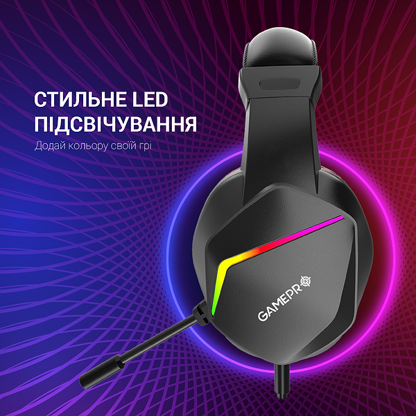 Фото - Гарнитура проводная игровая GamePro Racer (HS311)