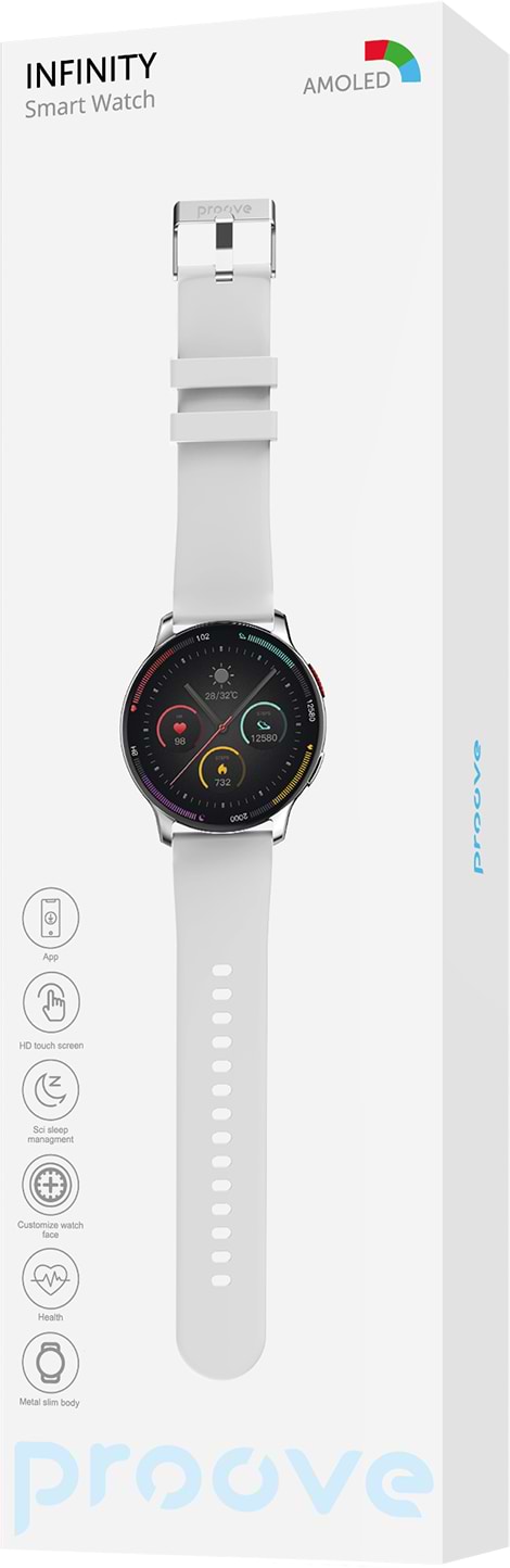 Фото - Смарт-часы Proove Infinity Silver