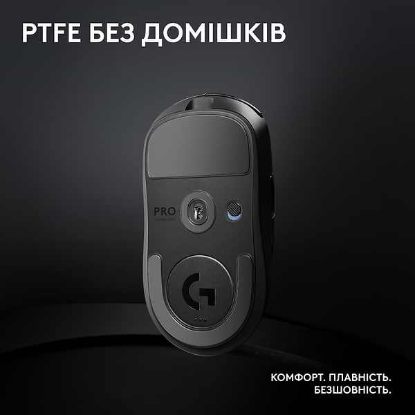 Фото - Миша бездротова ігрова Logitech G Pro X Superlight 2 LightSpeed Black (910-006630)