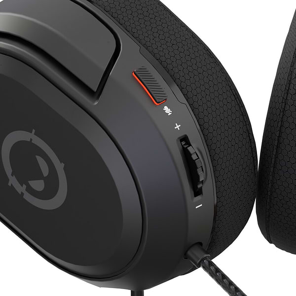 Фото - Гарнитура проводная игровая Lorgar Kaya 360 Gaming 7.1 USB Black (LRG-GHS360)