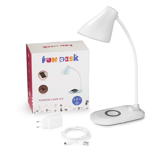 Фото - Уцінка - Настільна лампа FunDesk LC6 White #