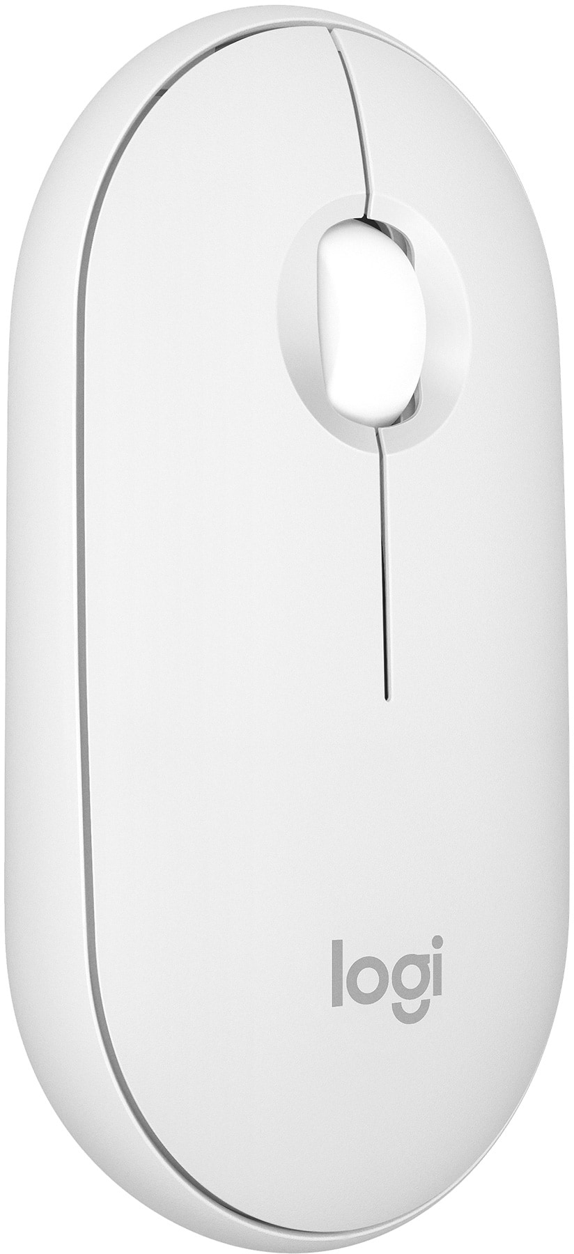 Мышь беспроводная Logitech Pebble Mouse 2 M350s White Bluetooth (910-007013) - Фото 1