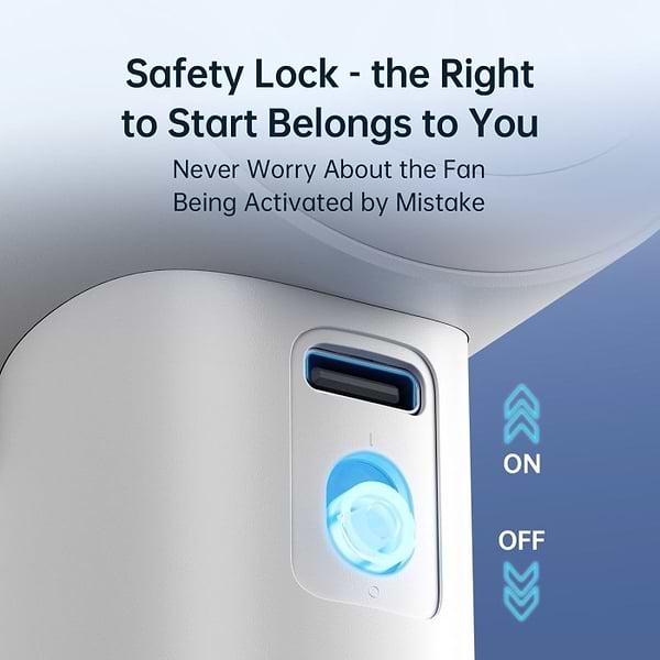 Фото - Вентилятор портативний Jisulife Handheld Fan Pro1 White