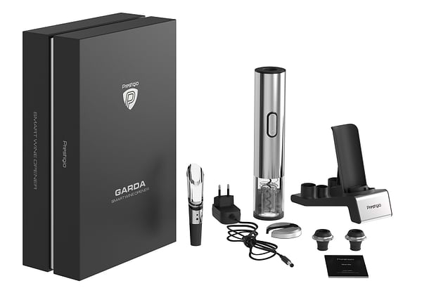 Фото - Штопор Prestigio Garda Smart Wine Opener Silver (PWO105SL)