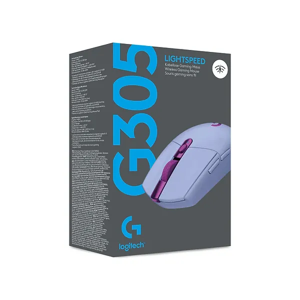 Фото - Мышь беспроводная игровая Logitech G305 Lightspeed Lilac (910-006022)