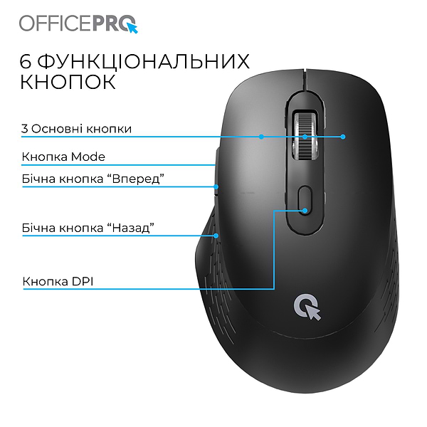 Фото - Мышь беспроводная игровая OfficePro M265B