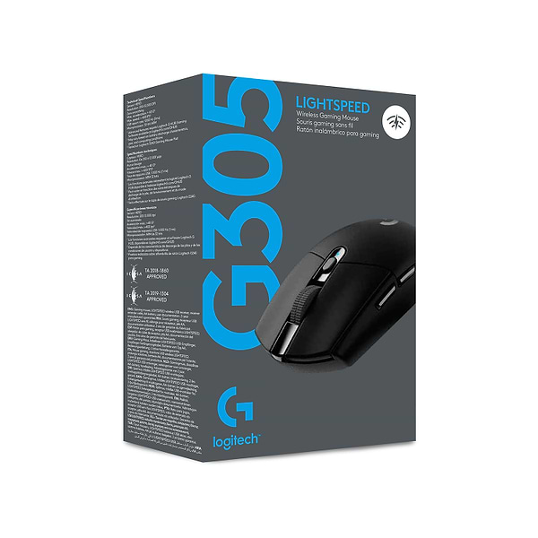Фото - Миша бездротова ігрова Logitech G305 Lightspeed Black (910-005282)