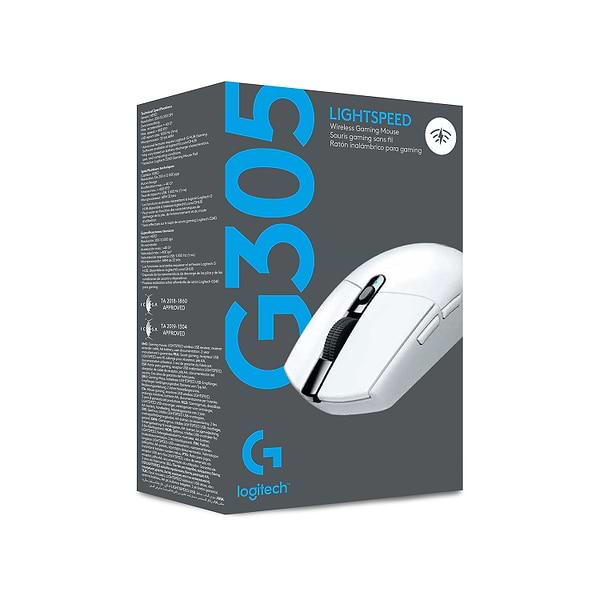 Фото - Мышь беспроводная игровая Logitech G305 USB White (910-005291)