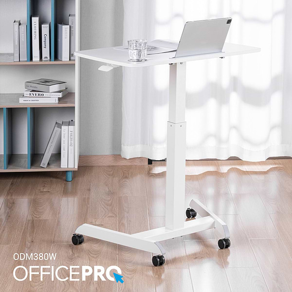 Фото - Уценка - Стол компьютерный OfficePro ODM380W White
