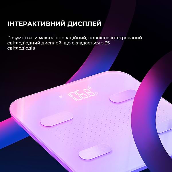Фото - Весы напольные YUNMAI S Smart Scale Pink (M1805CH-PNK)