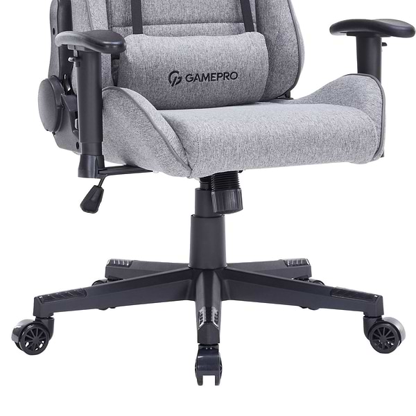 Фото - Кресло для геймеров GamePro Size L Fabric Gray (GC575FB)