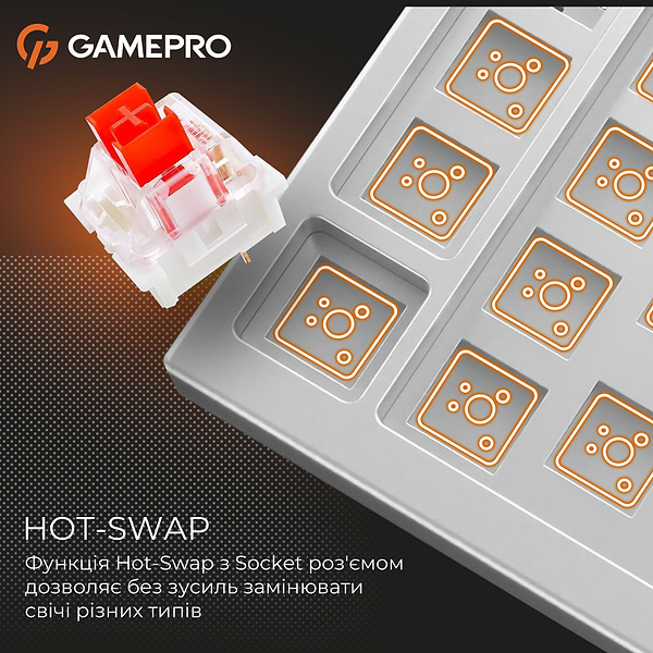 Фото - Клавіатура дротова ігрова GamePro Genesis Infinity (MK130BW)