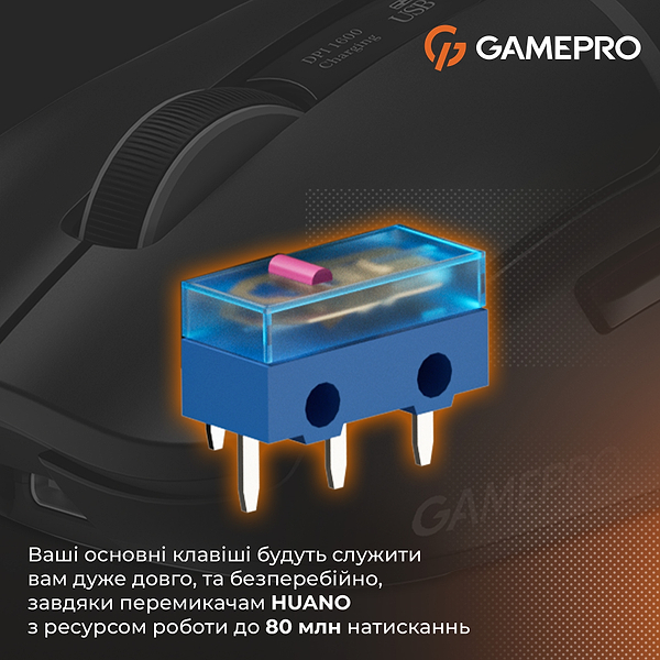 Фото - Мышь беспроводная игровая GamePro Genesis Ranker (GM012B)