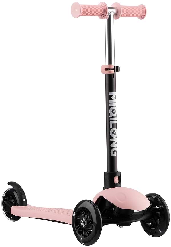 Фото - Триколісний самокат Miqilong Alamo Рожевий (ALAMO-125-PINK)