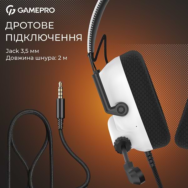 Фото - Гарнитура проводная игровая GamePro Genesis Mercury (HS120W)