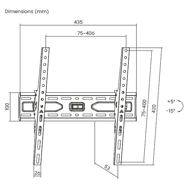 Фото - Крепление для телевизора iTECH PD4T