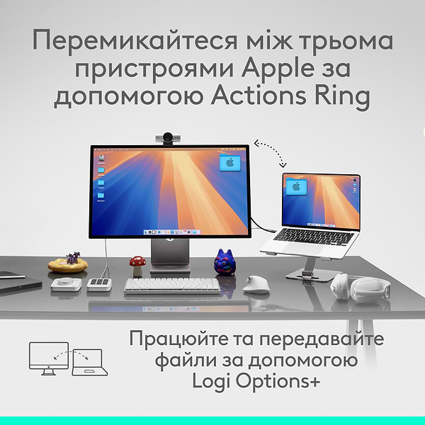 Фото - Мышь беспроводная Logitech MX Master 4 for Mac Performance Space Black (910-007577)