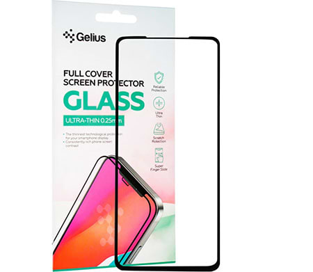 Защитное стекло для смартфона Gelius Full Cover Ultra-Thin 0.25mm for Xiaomi Redmi Note 11 Pro Black (90780)