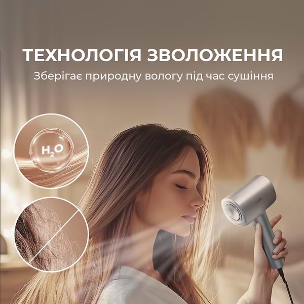 Фото - Фен Cecotec DryGlam Nano Plasma Blue (A01_EU01_101439)