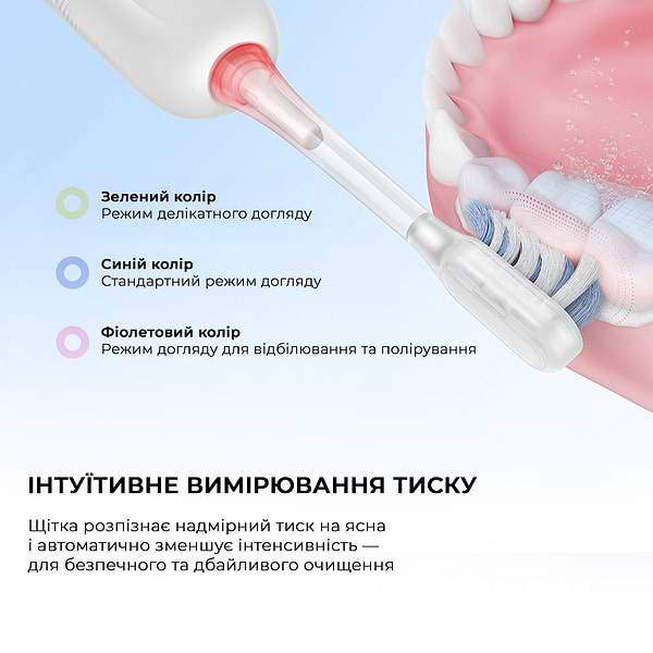 Фото - Зубна щітка електрична Mova Fresh White (ATB13A-WH)