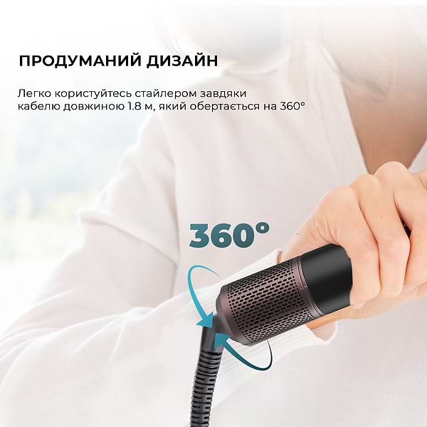 Фото - Стайлер Cecotec Bamba CeramicCare 8in1 AirGlam Black (CCTC-03464)