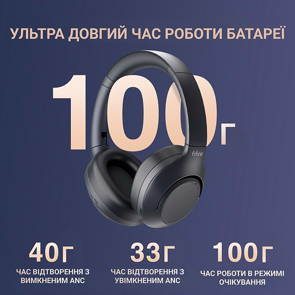Фото - Гарнітура бездротова Fifine X3 Wireless Black