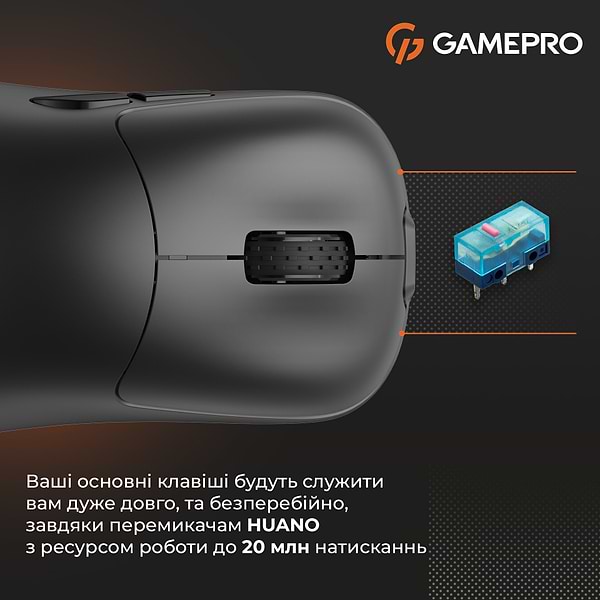 Фото - Мышь беспроводная игровая GamePro GM990B