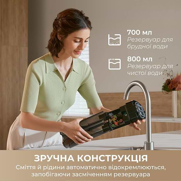 Фото - Пылесос ручной моющий Mova M10 Black (HMH15A)