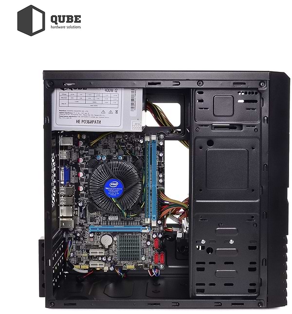 Фото - Системный блок QUBE QB i3 13100 B5 1641Win (i313100B51641Win)