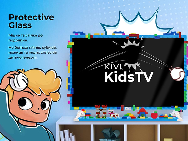 Фото - Уцінка - Телевізор KIVI 32FKIDSTV