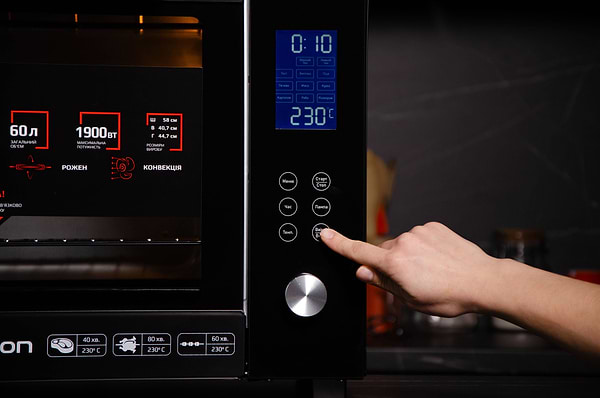 Фото - Піч електрична Liberton LEO-601E Black