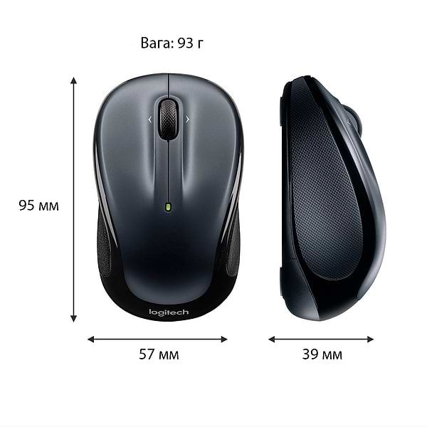 Фото - Мышь беспроводная Logitech M325s Dark Silver (910-006812)