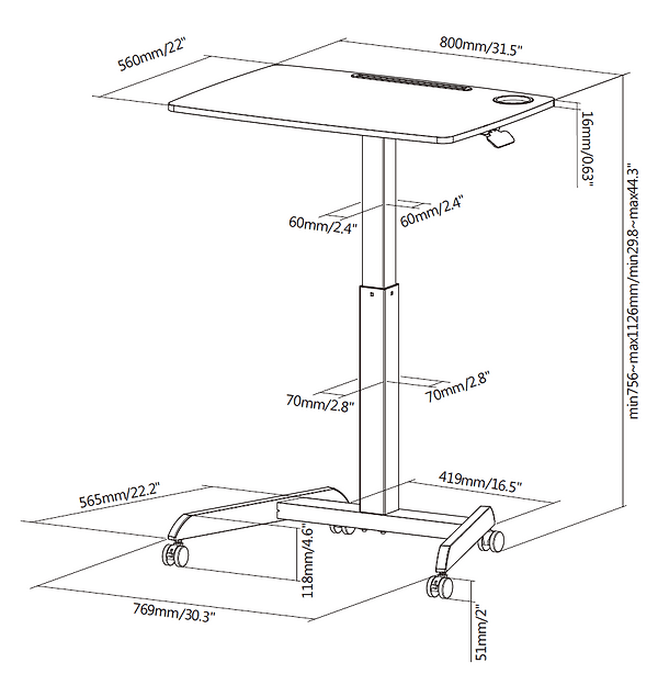 Фото - Стол компьютерный OfficePro ODM380B Black