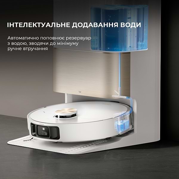 Фото - Робот-пылесос моющий Dreame Bot X40 Ultra Complete White (RLX63CE-2-Wh)