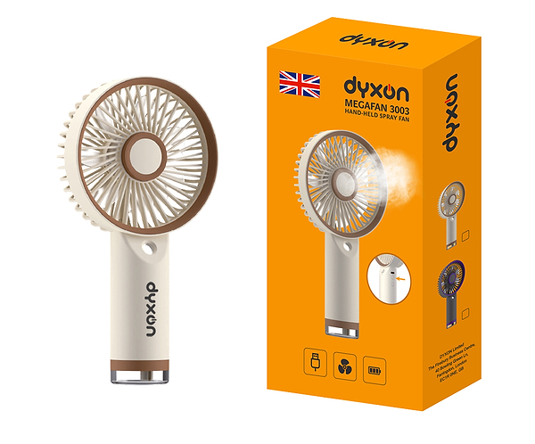 Фото - Вентилятор портативний  Dyxon MEGAFAN 3003 White (DXNFNMGFN3003W)