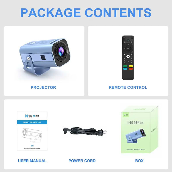 Фото - Проектор H96 Max MAX B11