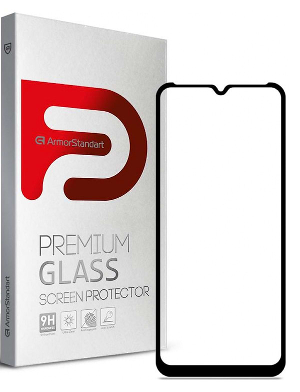 Фото - Захисне скло для смартфону Armorstandart Full Glue for Xiaomi Redmi 12C / 10C Black (ARM61298)