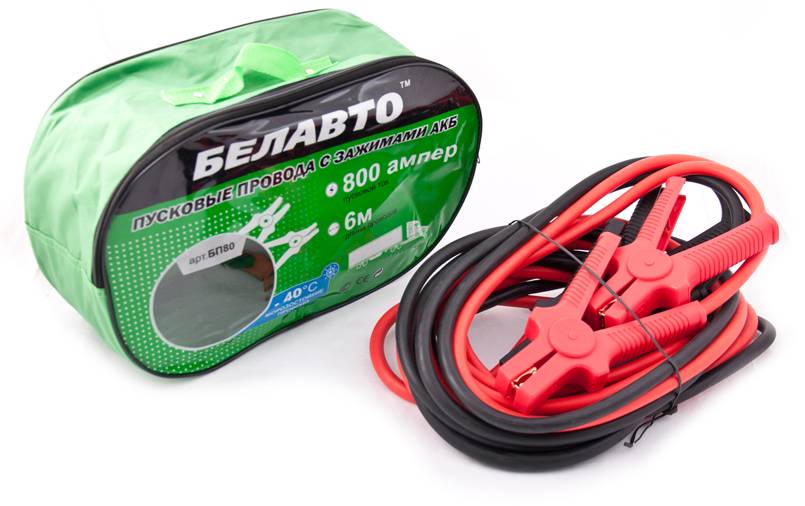 Стартовий дріт BelAuto 800A 6м (BP80)