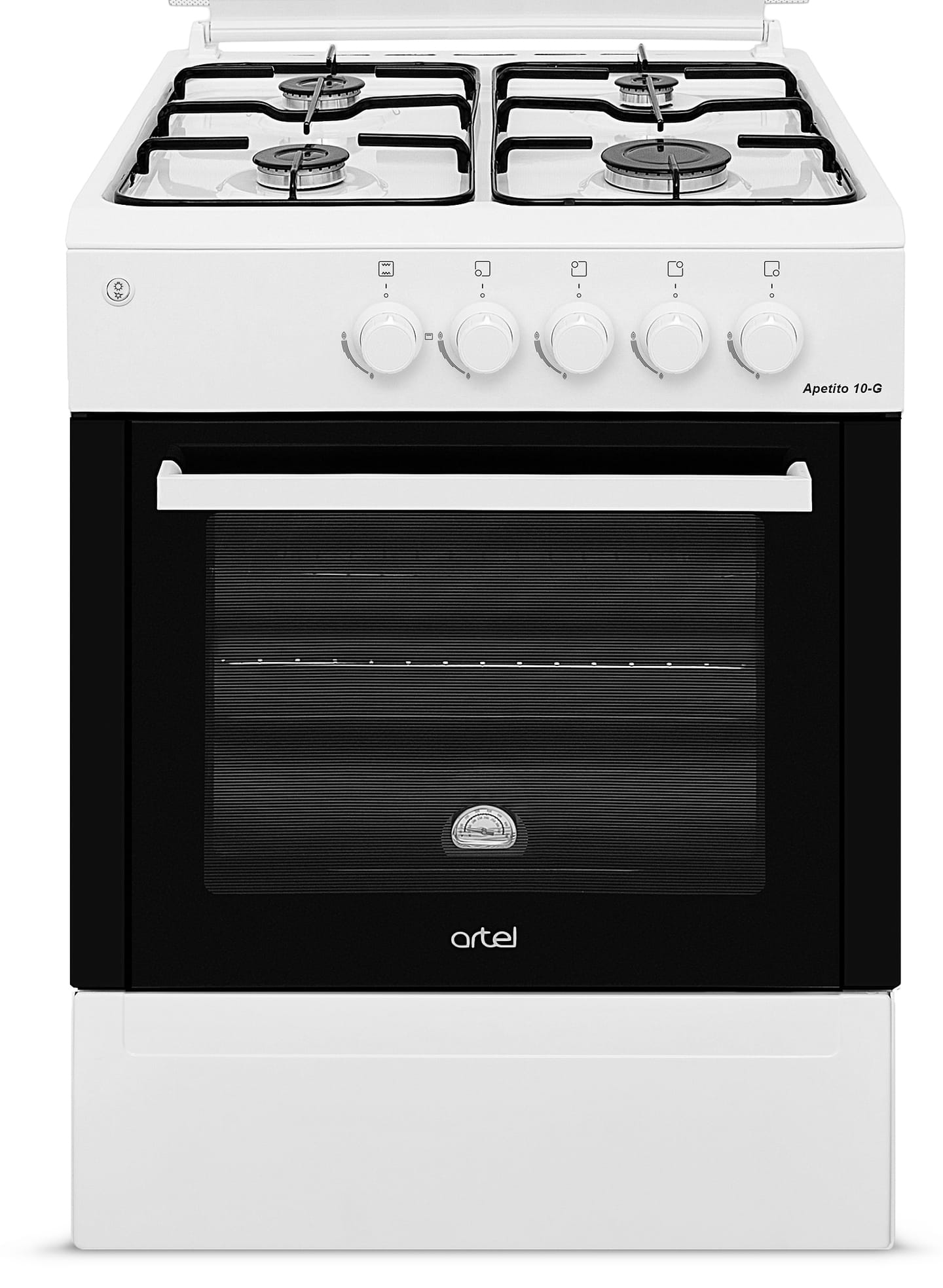 Плита газовая ARTEL Apetito 10-E White - Фото 1