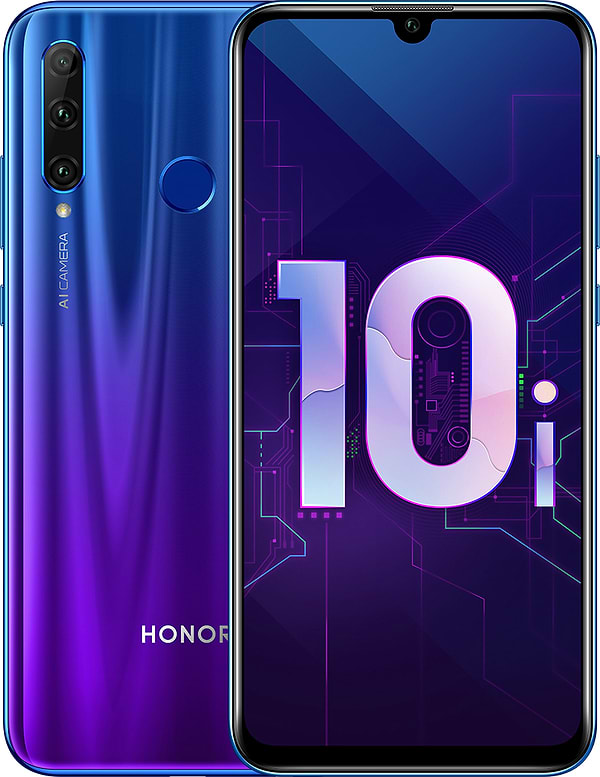 Фото - Смартфон Honor 10i 4/128Gb Blue
