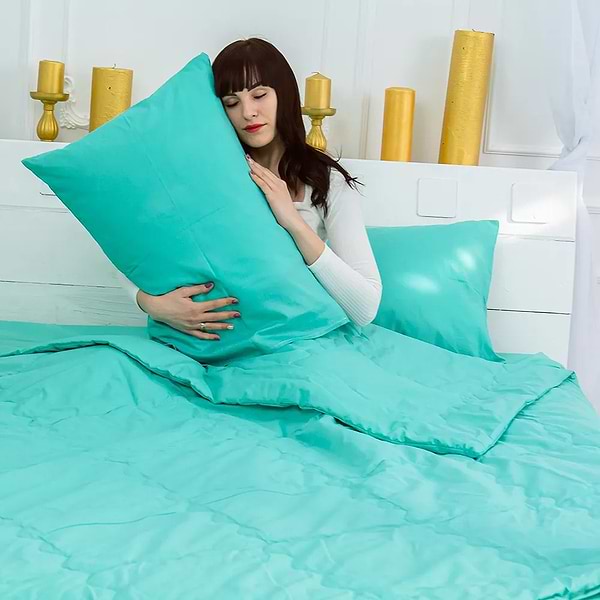 Фото - Одеяло детское лето MirSon Thinsulate №2328 Mint 110x140 см (2200003027488)