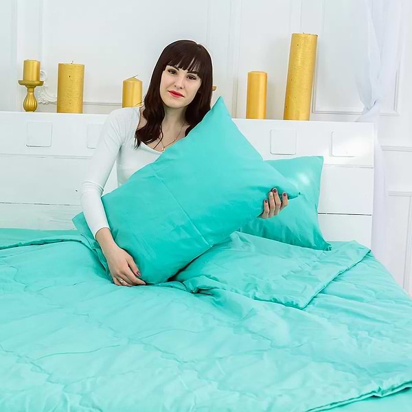 Фото - Одеяло детское лето MirSon Thinsulate №2328 Mint 110x140 см (2200003027488)