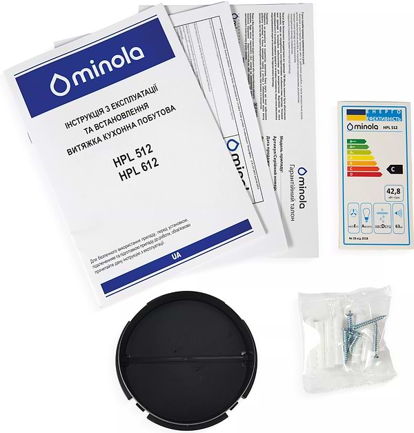 Фото - Витяжка традиційна Minola HPL 612 BG