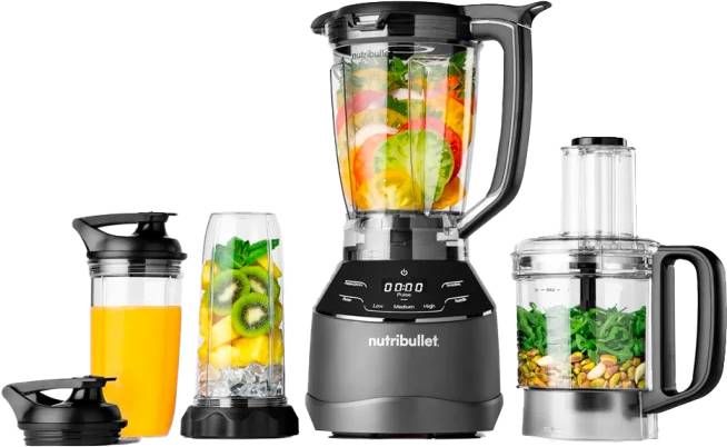 Блендер стаціонарний NUTRIBULLET NBF580B Triple Prep System - Фото 1