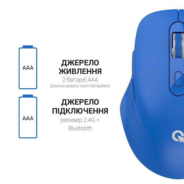 Фото - Миша бездротова OfficePro M230C Silent Click Wireless Blue (M230C)