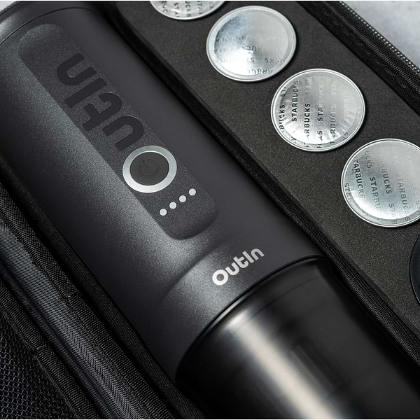 Фото - Портативная кофеварка OUTIN Space Grey в дорожном футляре OTEM-01-SG-BAG