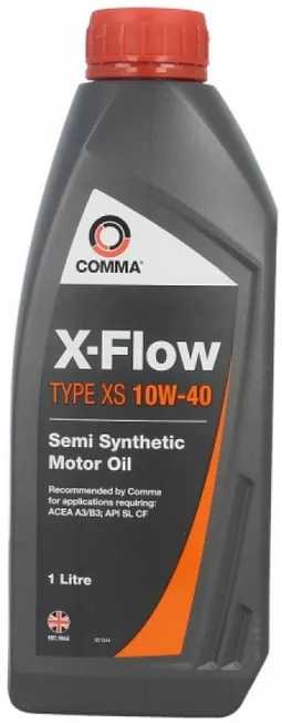 Масло для авто COMMA X-FLOW TYPE XS 10W-40 1л (XFXS1L)