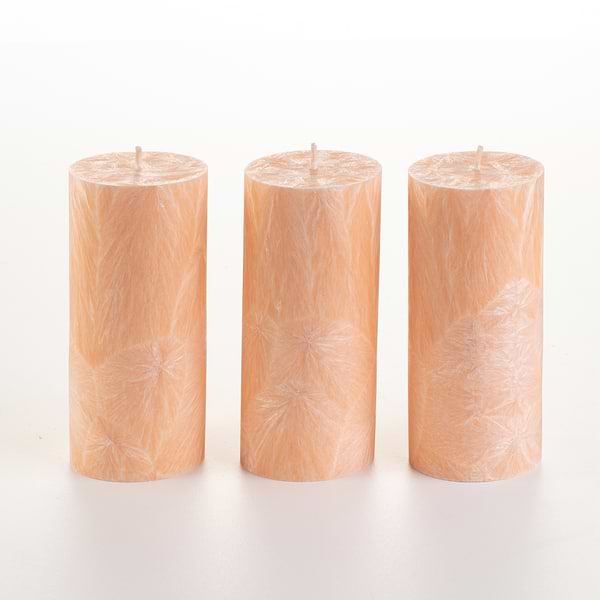 Фото - Свеча декоративная CandlesBio цилиндр 70/150 мм Персиковый (WP01 70/150)