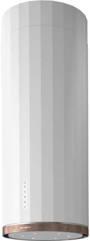 Витяжка декоративна Faber Corinthia Isola Ev8+ Wh Matt/Ts A37 - Фото 1