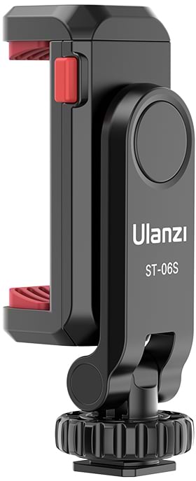 Фото - Штативна голівка Ulanzi Plastic Cell Phone Holder Black (UV-2575 ST-06S)